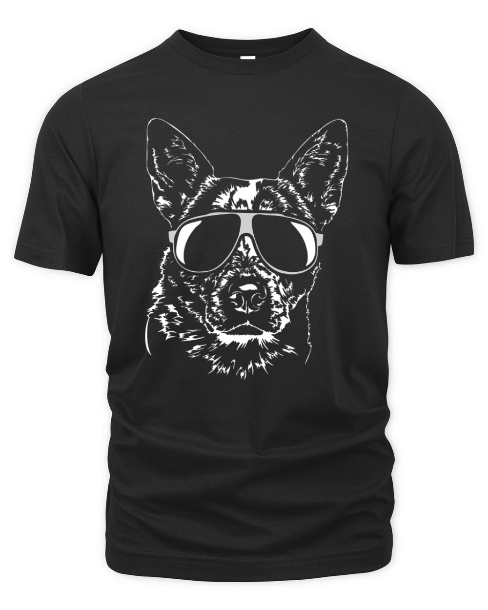 Funny Blue Heeler T-Shirt dog hund tee Shirt gift breed 1 Organic Unisex T-shirt