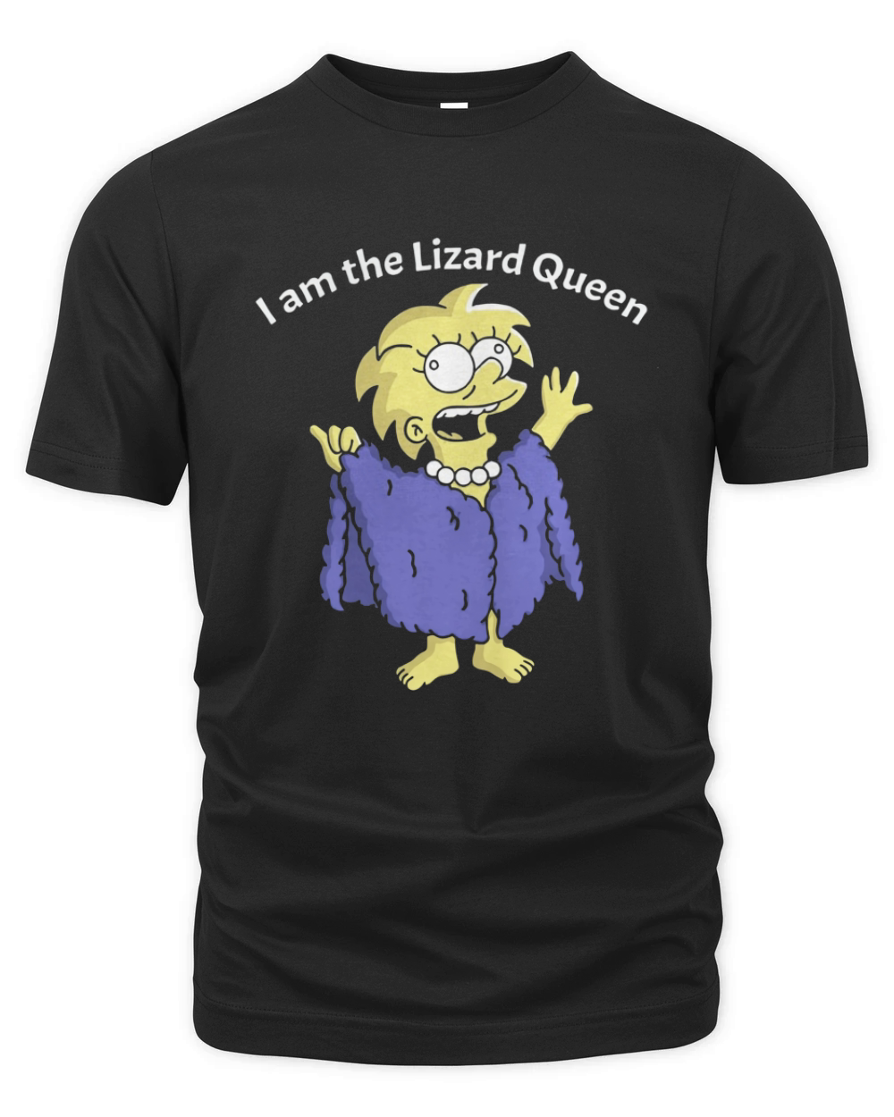 I am the lizard Queen shirt Organic Unisex T-shirt
