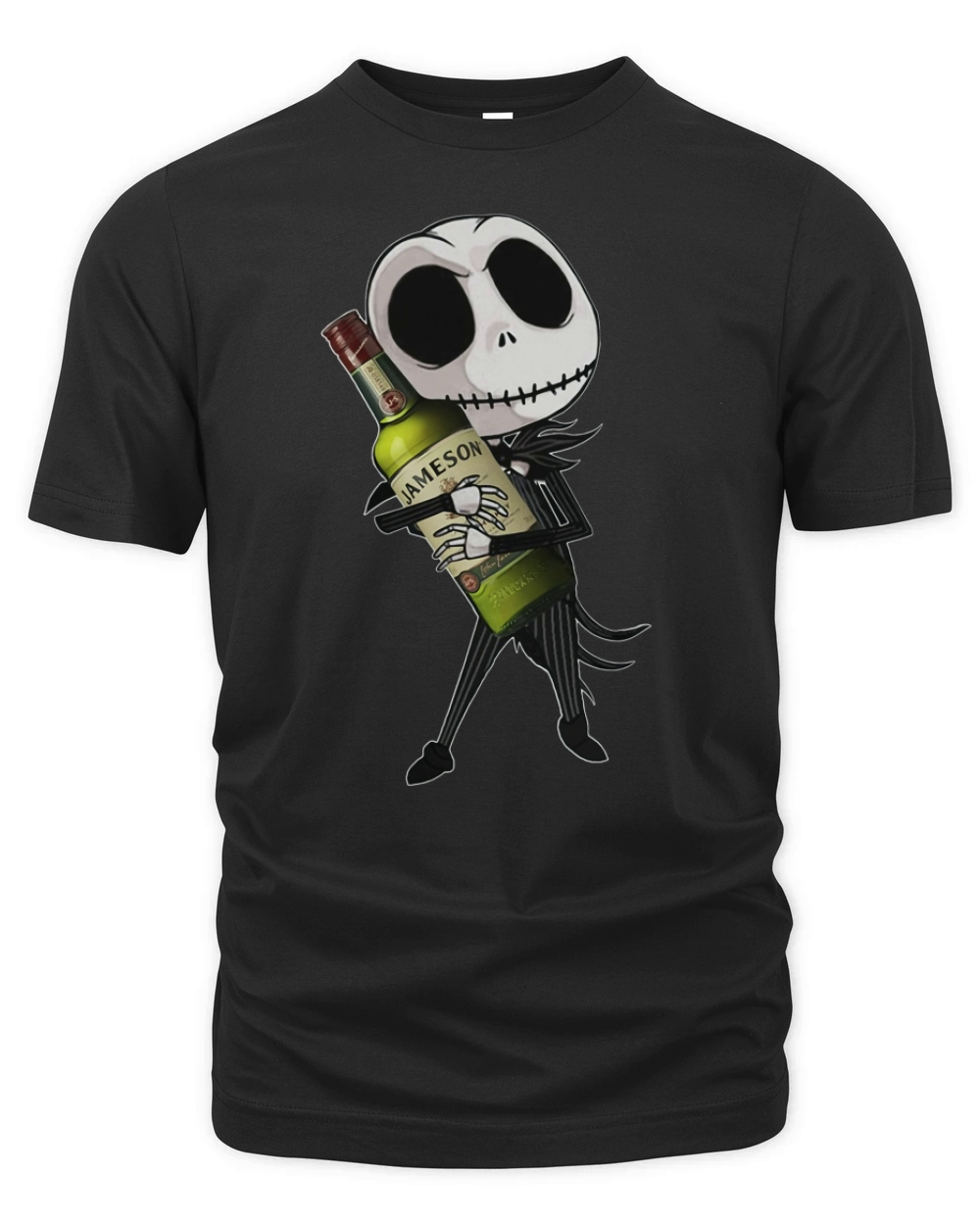 Jack Skellington hug Jameson Organic Unisex T-shirt