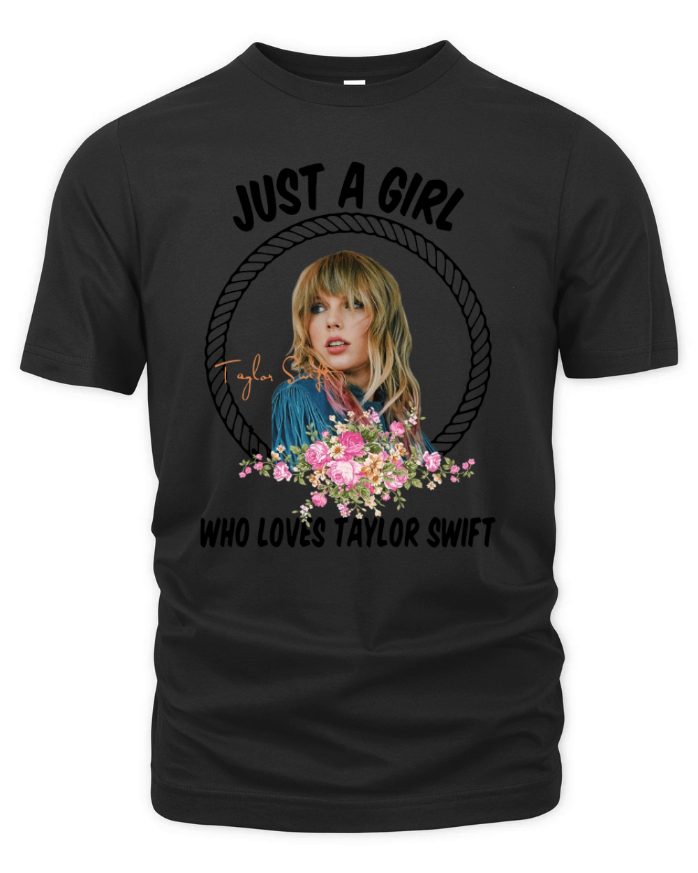 Just A Girl Who Loves Taylor Swift Organic Unisex T-shirt