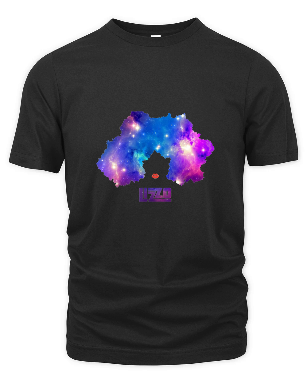 Lizzo Smlie Shadow Galaxy Organic Unisex T-shirt