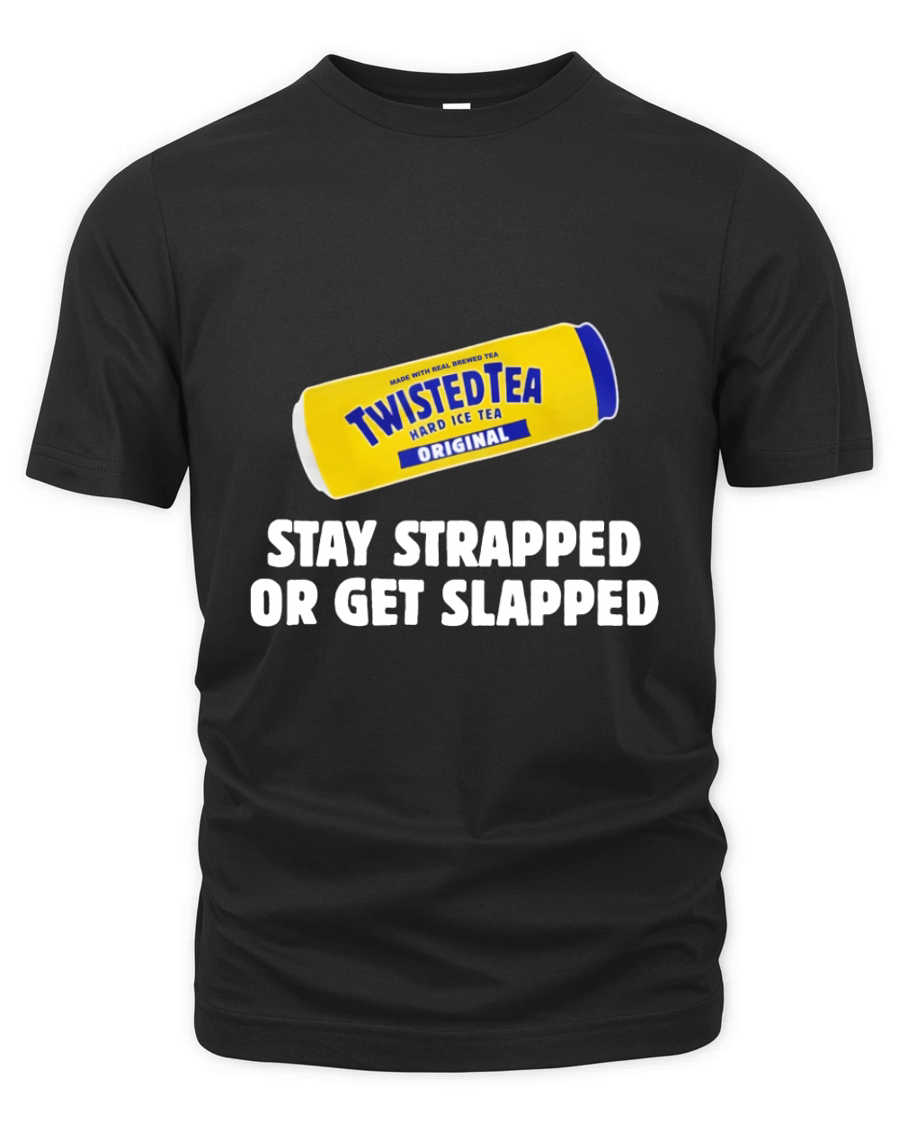 Twisted Tea Stay Strapped Organic Unisex T-shirt