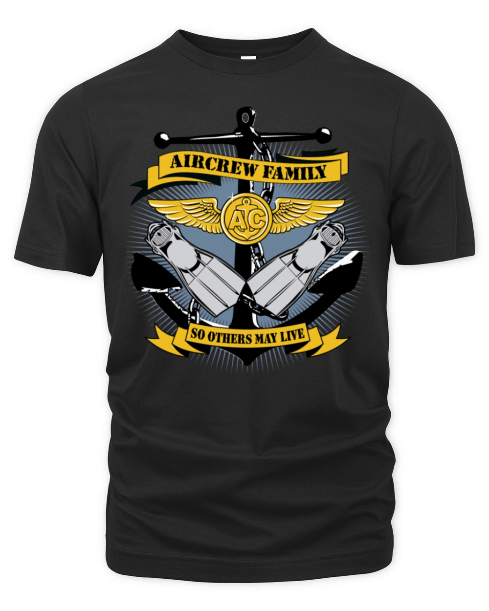 US Navy Rescue Swimmer Organic Unisex T-shirt
