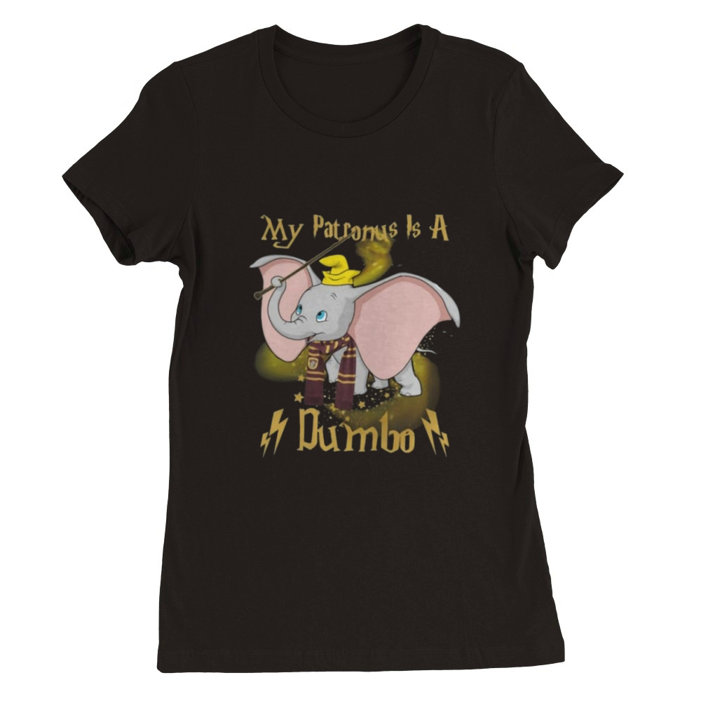 My Patronus Is A Dumbo Premium Womens Crewneck T-shirt
