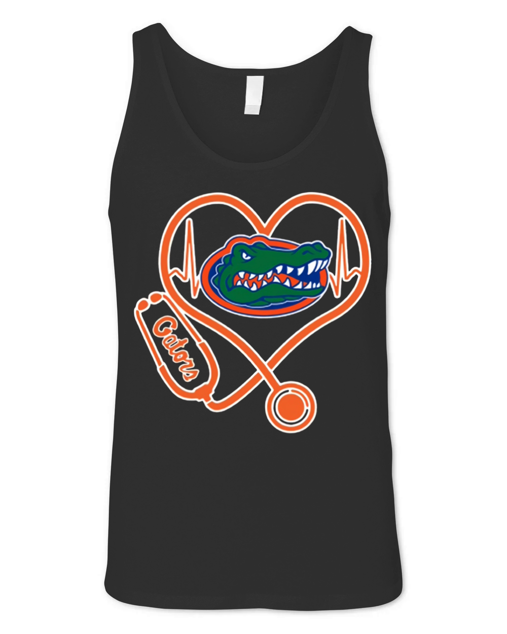 Heartbeat Nurse love Florida Gators shirt - Unisex Long Sleeve Unisex Jersey Tank