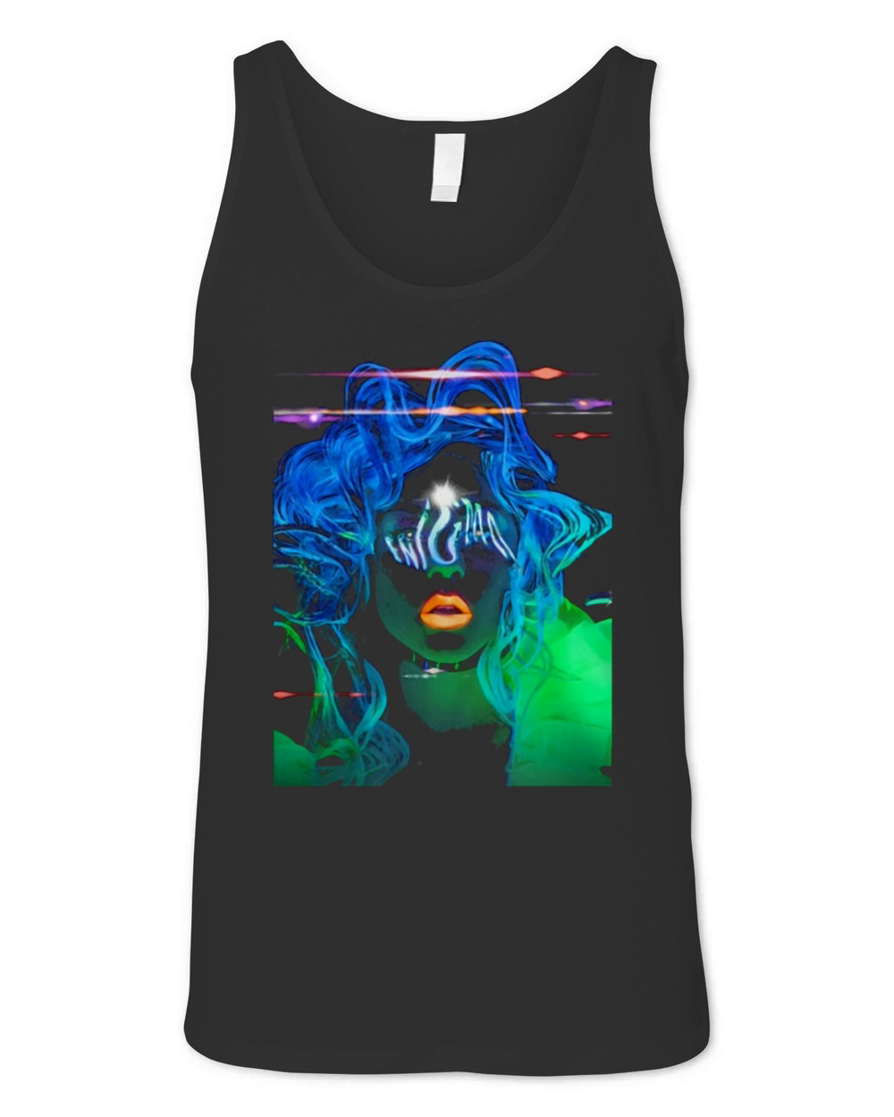 Lady Gaga Enigma Unisex Jersey Tank