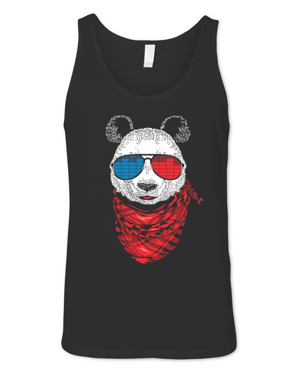 Sound Activated Glow Light up Equalizer Clothes for Party Unisex Jersey Tank