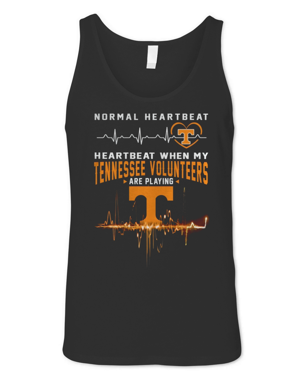 tng-sport-heartbeat-Tennessee Volunteers Unisex Jersey Tank