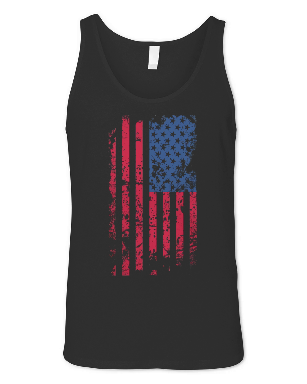 USA Flag USA National day Flag USA Flag Unisex Jersey Tank