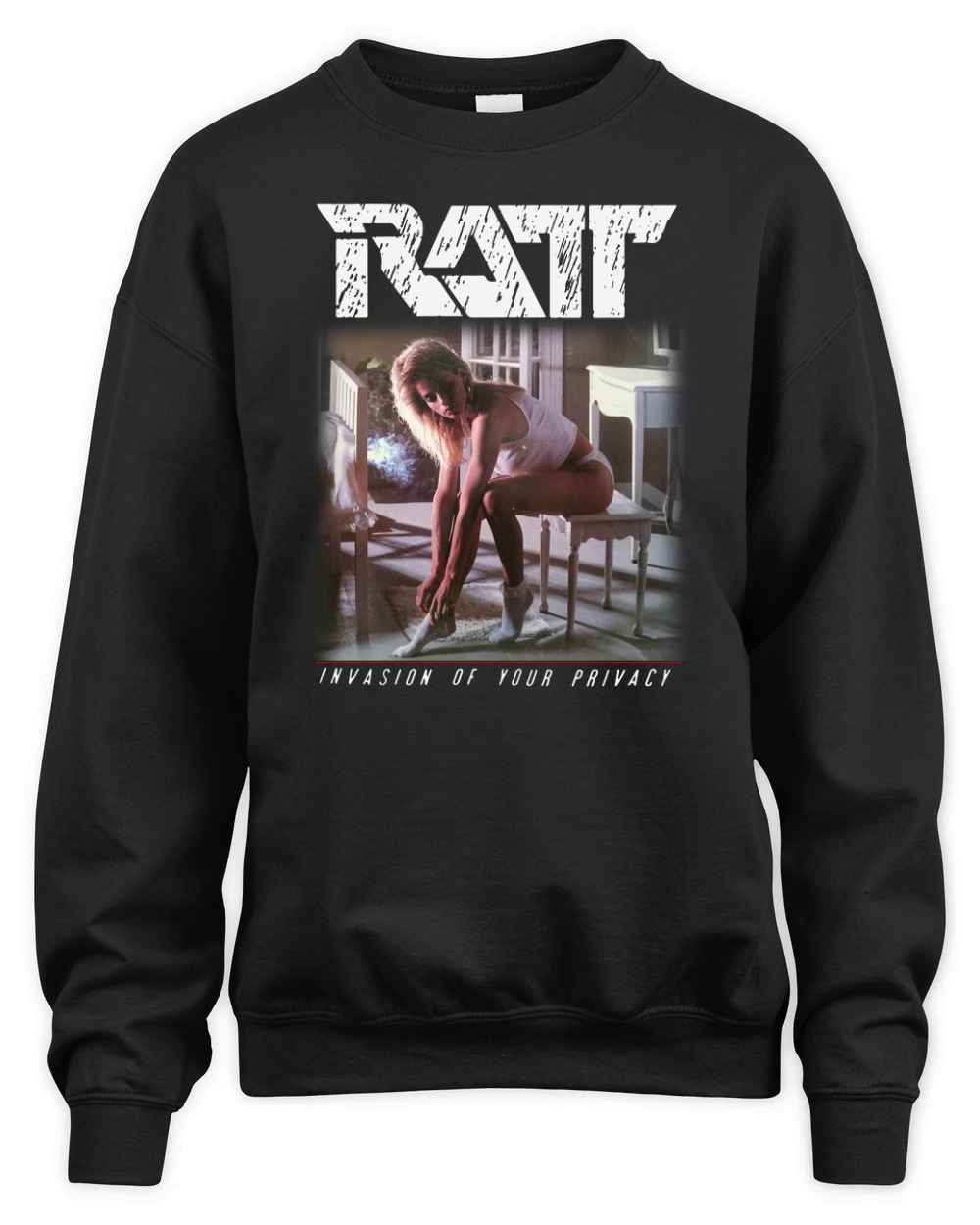 RATT - Invasion Of Your Privacy Tee Unisex Premium Crewneck Sweatshirt