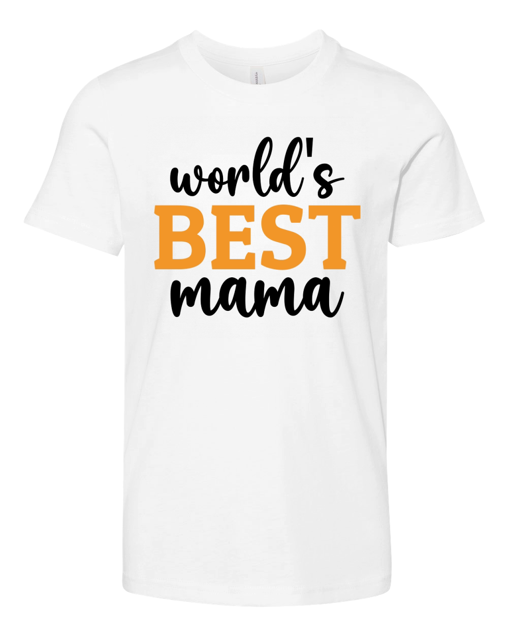 World's Best Mama Youth Unisex Jersey Tee