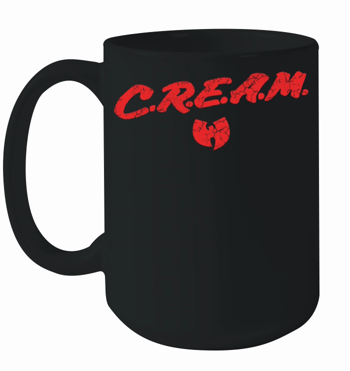 cream small wutang red Ceramic Mug