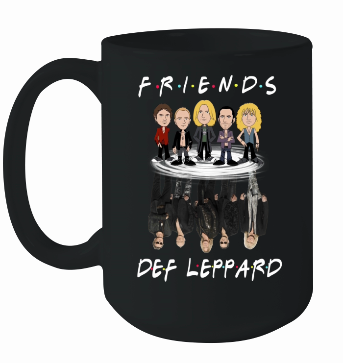 Friends Def Leppard Reflection Water Mirror Ceramic Mug