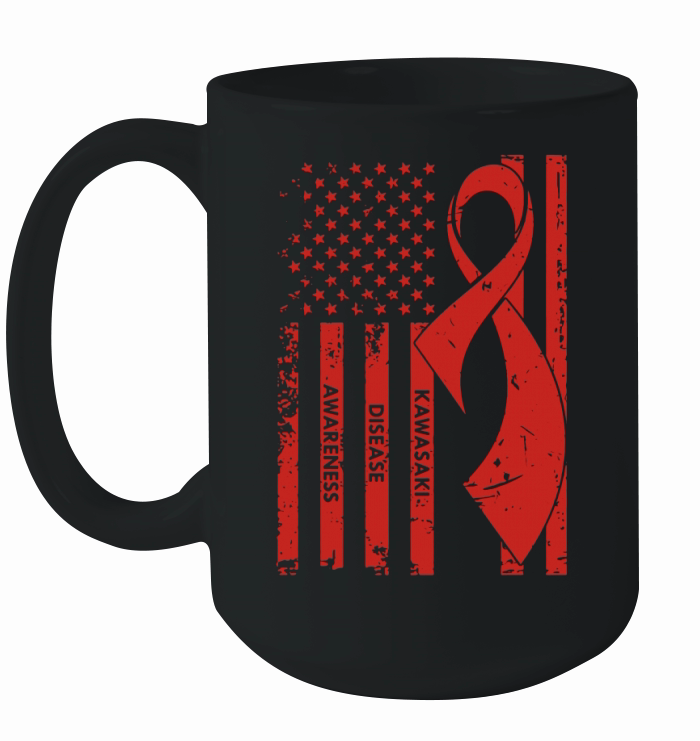 Kawasaki Disease Awareness T-Shirt Ceramic Mug