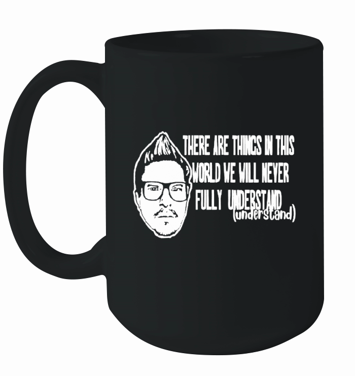 Zak Bagans Ghost Adventures Intro Understand Horror Black Ceramic Mug