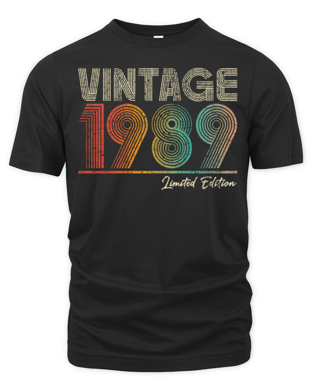 34 Years Old Vintage 1989 34th Birthday Gifts Organic Unisex T-shirt