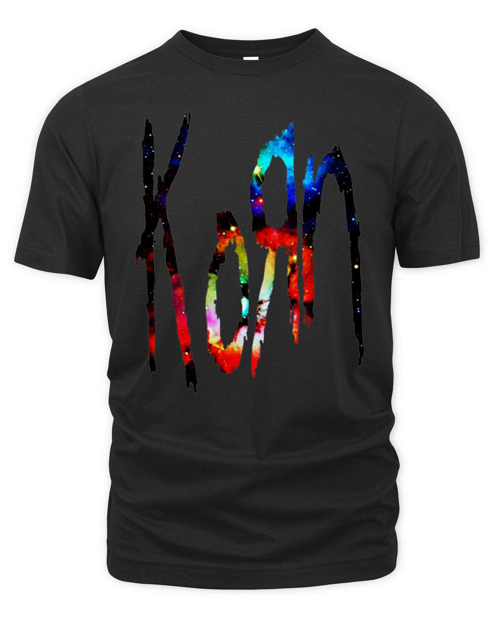 Korn Galaxy Nebula Organic Unisex T-shirt
