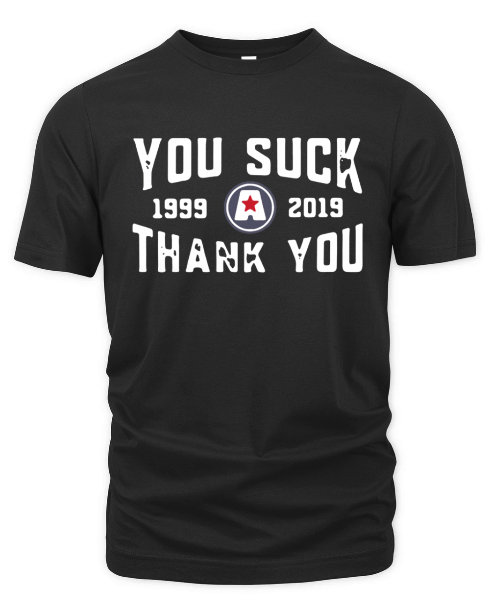 Kurt Angle You Suck Thank You 1999-2019 shirt Organic Unisex T-shirt