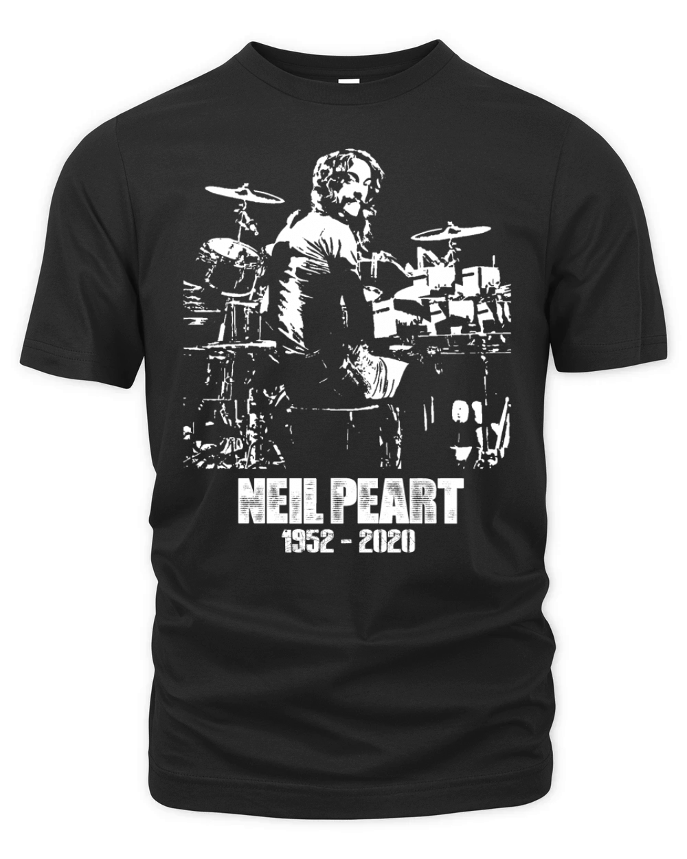 Neil Peart Rip Organic Unisex T-shirt