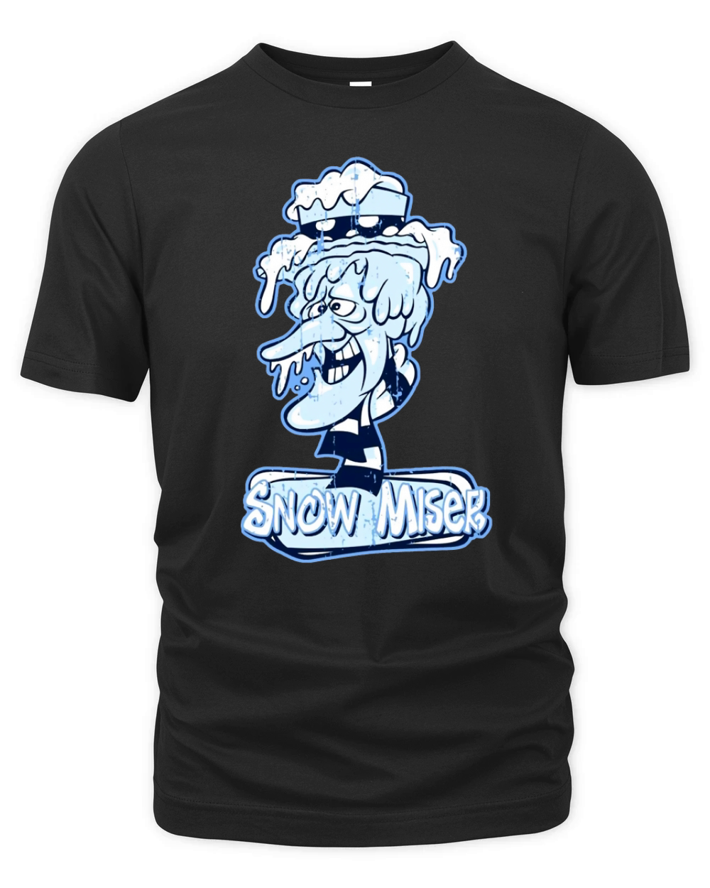 Snow Miser TShirt Ugly Christmas Sweater Organic Unisex T-shirt