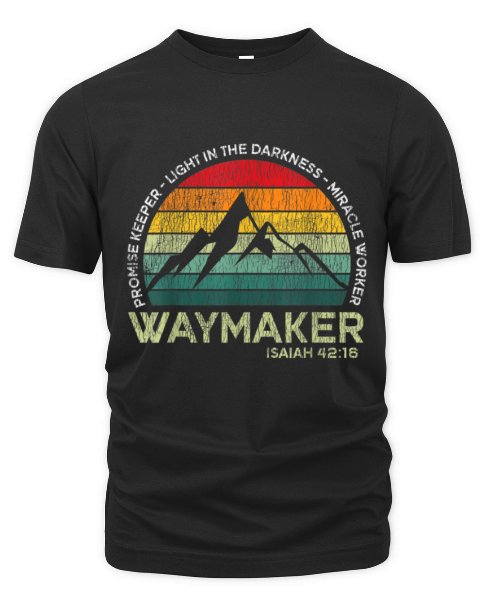 Waymaker Promise Keeper Miracle Worker Christian Organic Unisex T-shirt