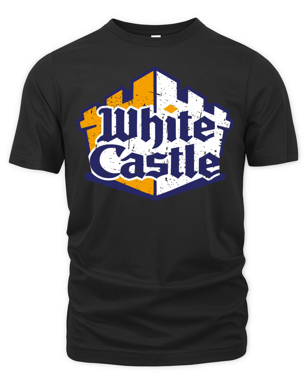 White Castle Retro Organic Unisex T-shirt