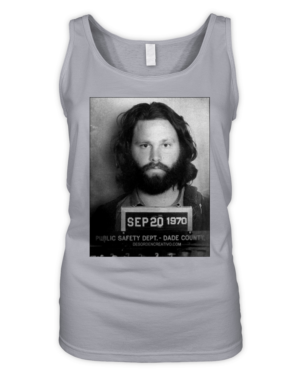 jim morrison Organic Women's Tank Top