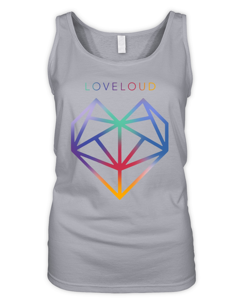 LOVE LOUD MUSIC FESTIVAL 2018 GUSRAISTORE Organic Women's Tank Top