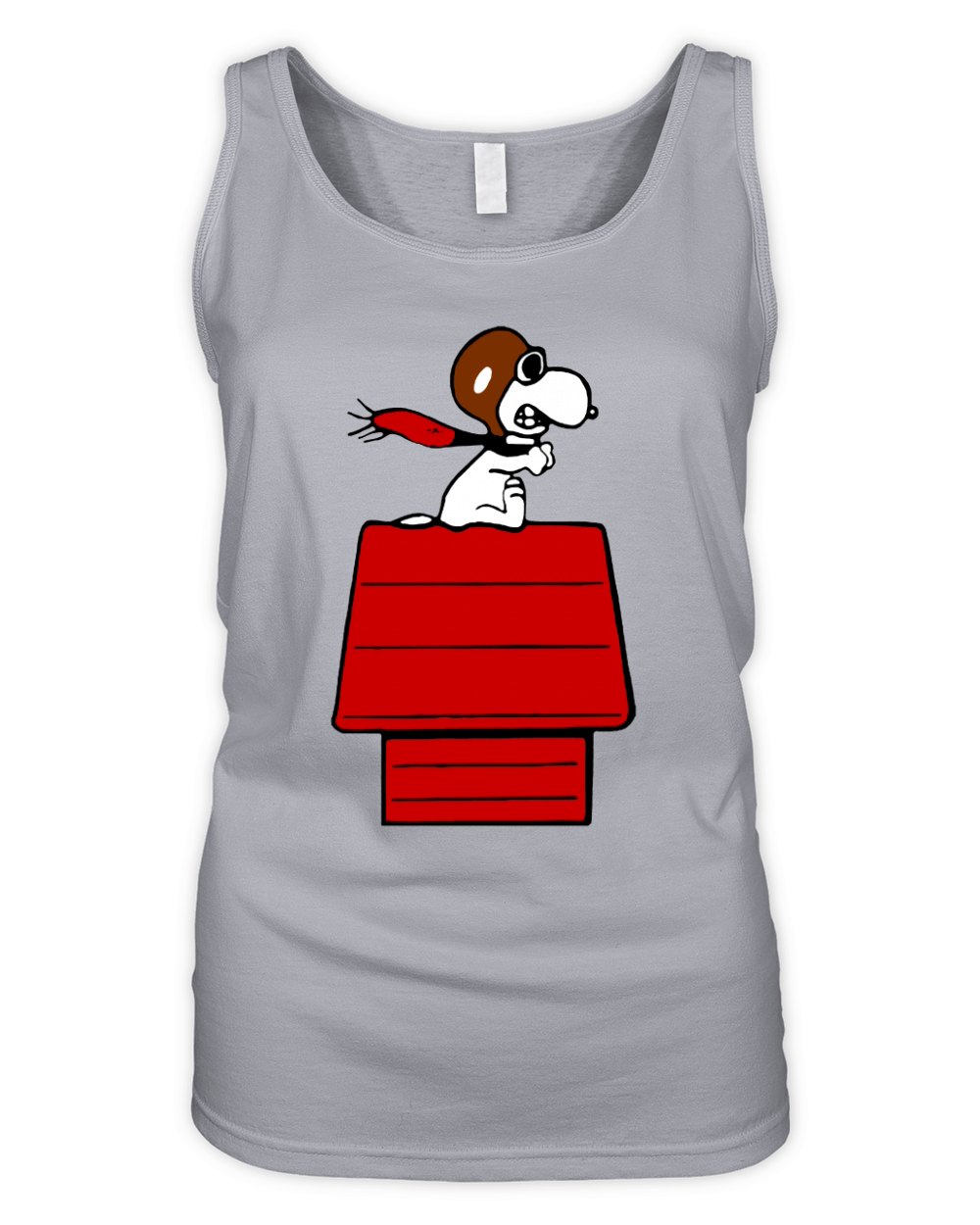 Snoopy Flying Ace Organic Women's Tank Top