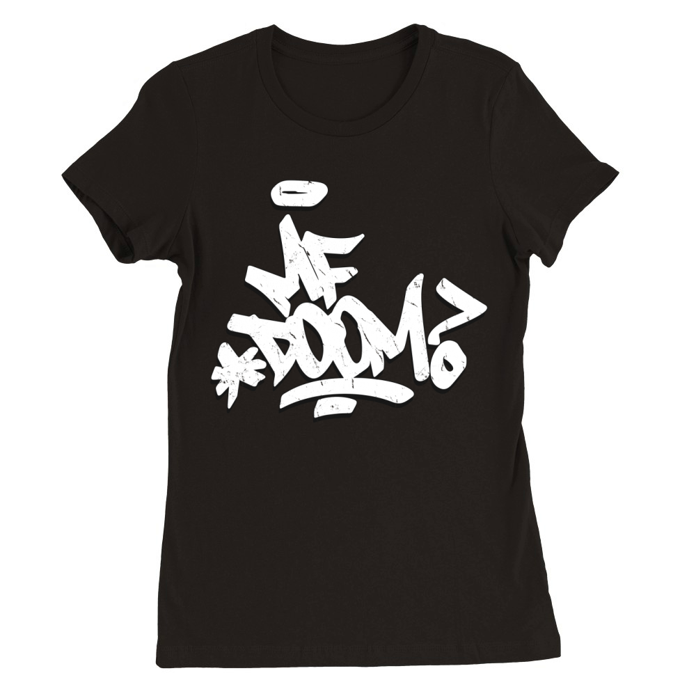 Mf Doom Tag Premium Womens Crewneck T-shirt