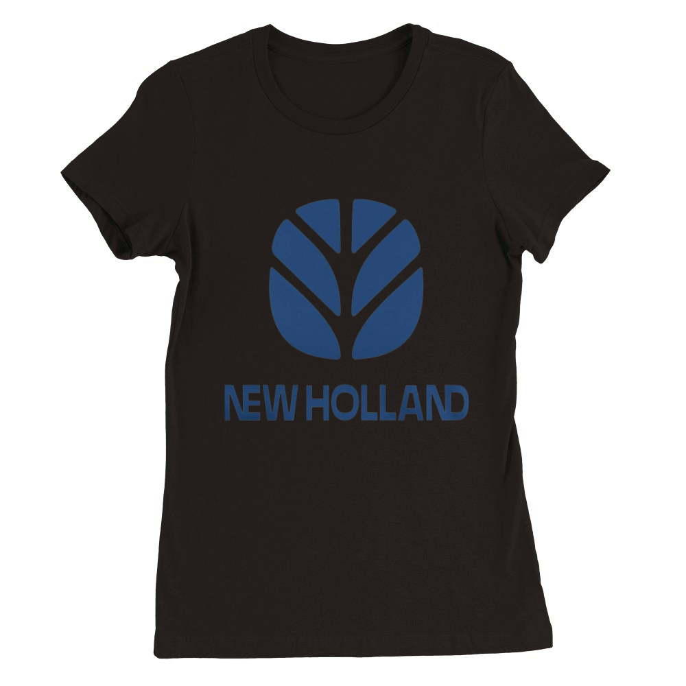 New Holland Logo Tshirt Premium Womens Crewneck T-shirt