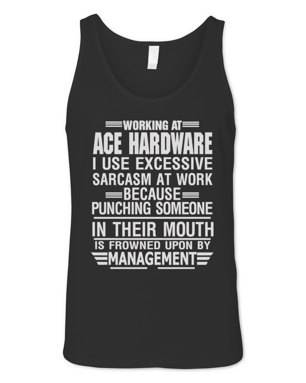 ACE HARDWARE Unisex Jersey Tank