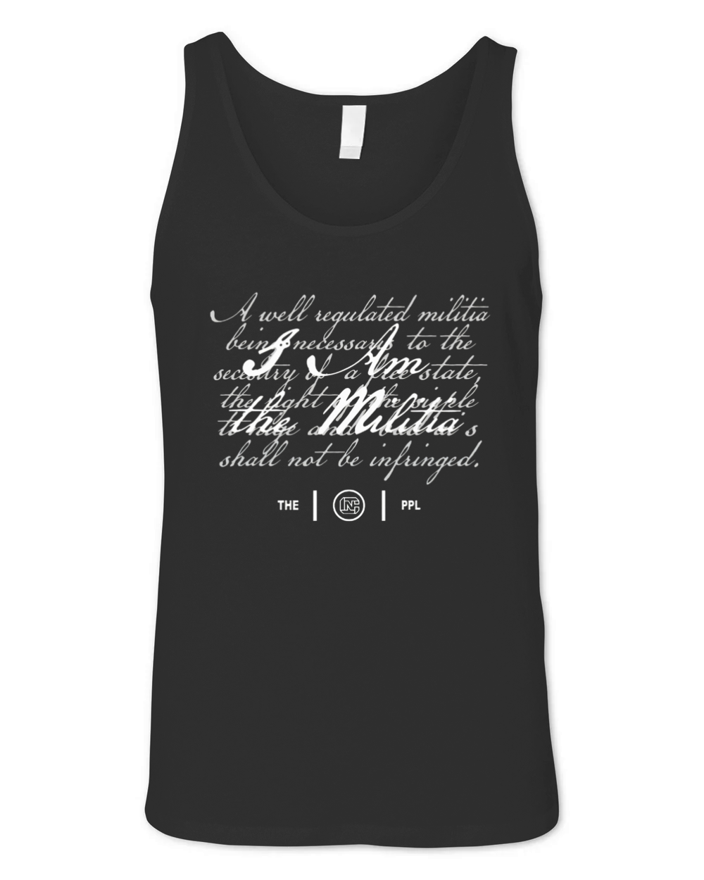 Colion Noir Store I Am The Militia Unisex Jersey Tank