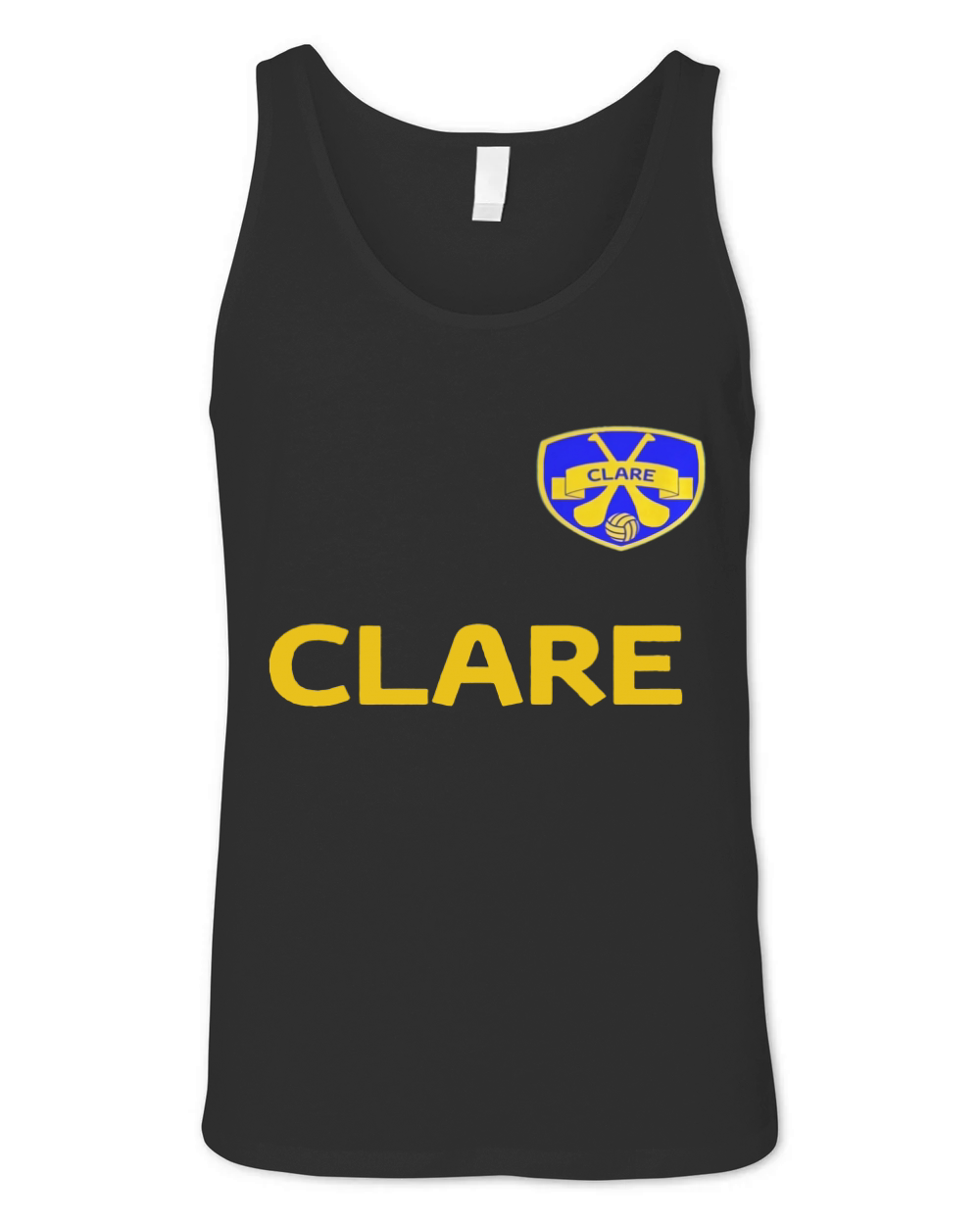 Ireland - County Clare Football and Hurling T-Shirt Unisex Jersey Tank
