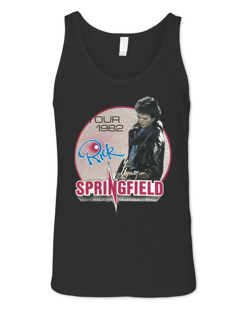 Rick Springfield music Unisex Jersey Tank