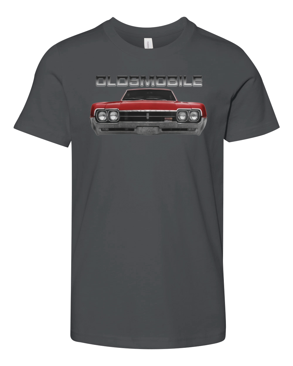 1966 Olds 442 Two Side Red Youth Unisex Jersey Tee