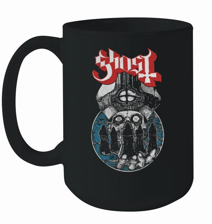 Ghost band Tshirt Ceramic Mug