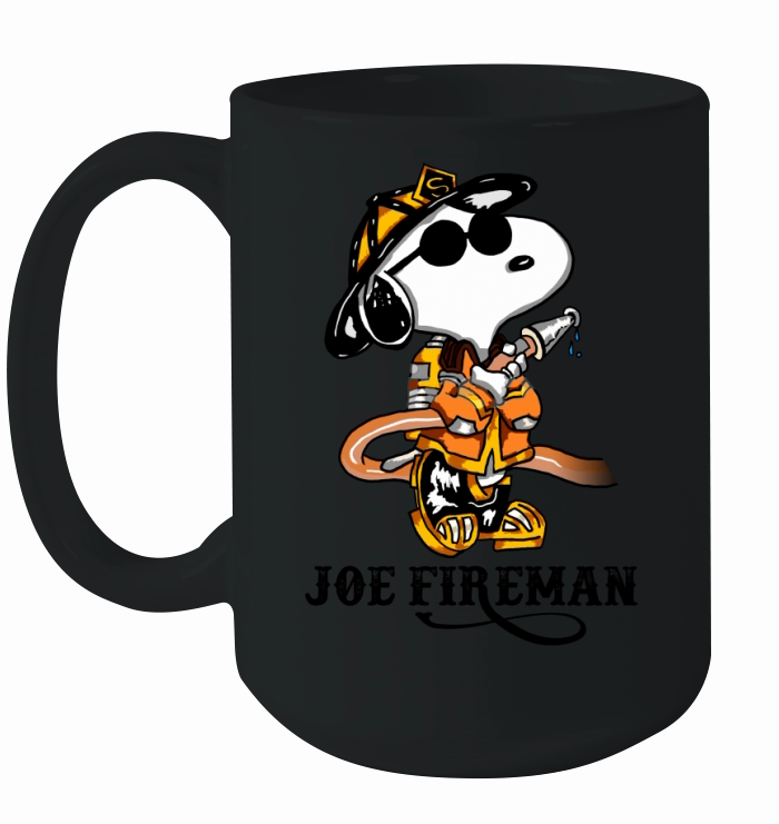 JOE FIREMAN SNOOPY Ceramic Mug