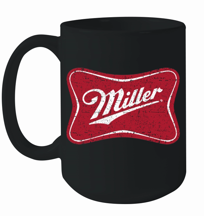 Miller Beer Vintage District Logo Ceramic Mug