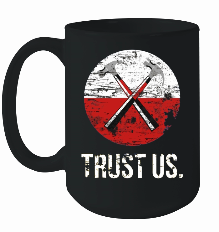 PINK FLOYD TRUST US WORN Ceramic Mug