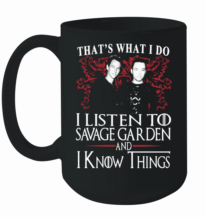 Savage Garden I KNOW THINGS Ceramic Mug
