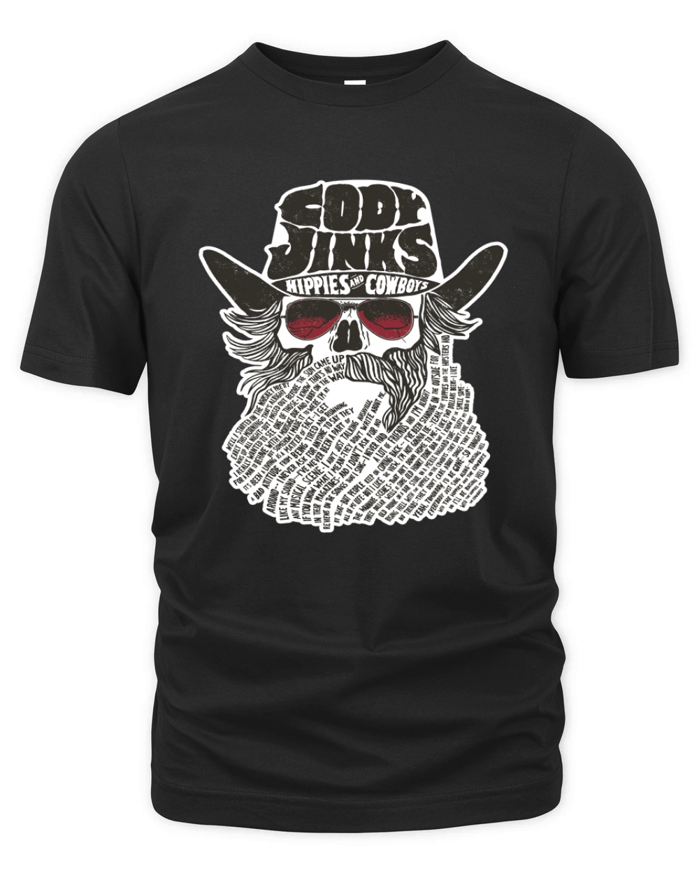 Cody Jinks Hippies And Cowboys Organic Unisex T-shirt