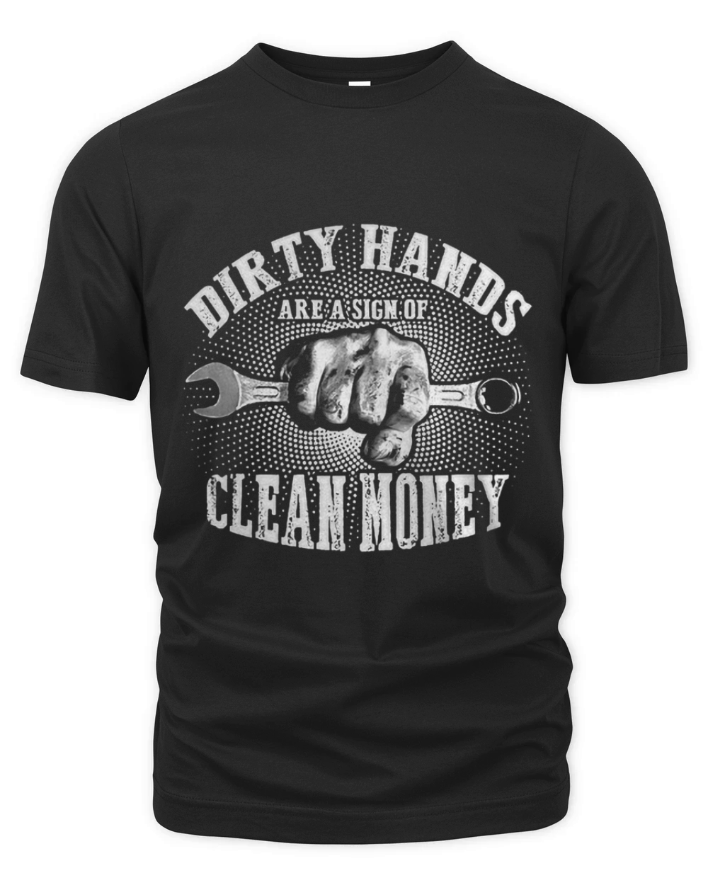Dirty Hands- Clean Money - Shirt Organic Unisex T-shirt