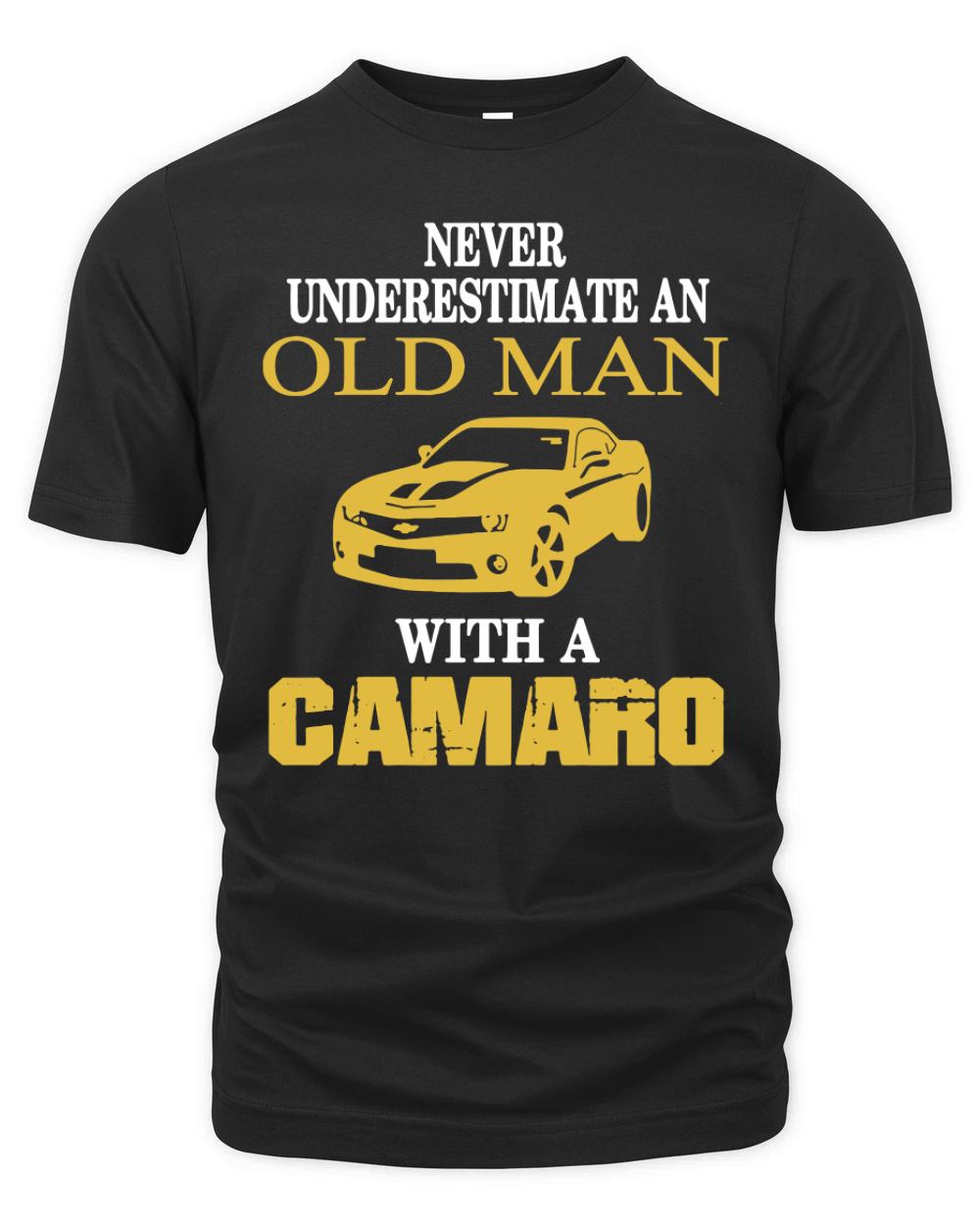 OLD MAN WITH CAMARO T-Shirt Organic Unisex T-shirt