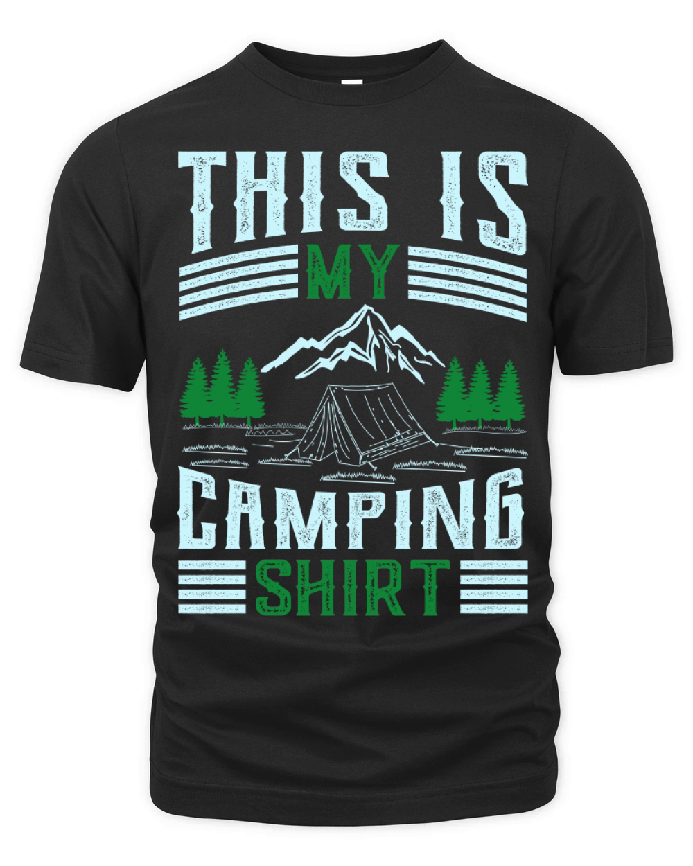 This is my camping shirt Organic Unisex T-shirt