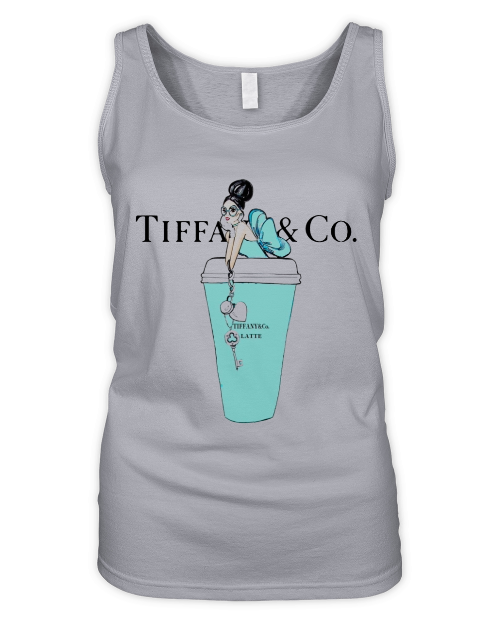 Tiffany And Co Latte Organic Women's Tank Top