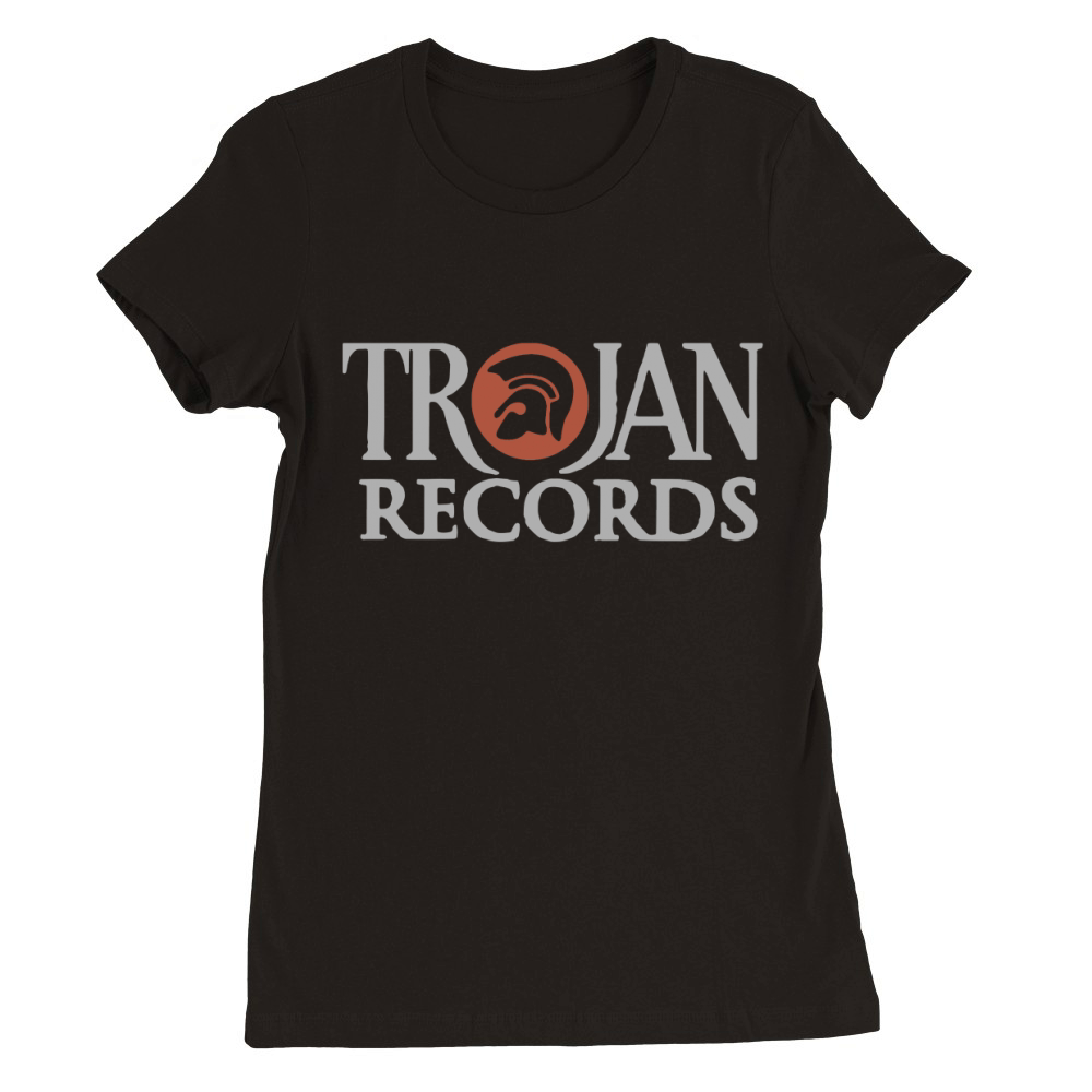 TROJAN RECORDS SIMPLE Premium Womens Crewneck T-shirt