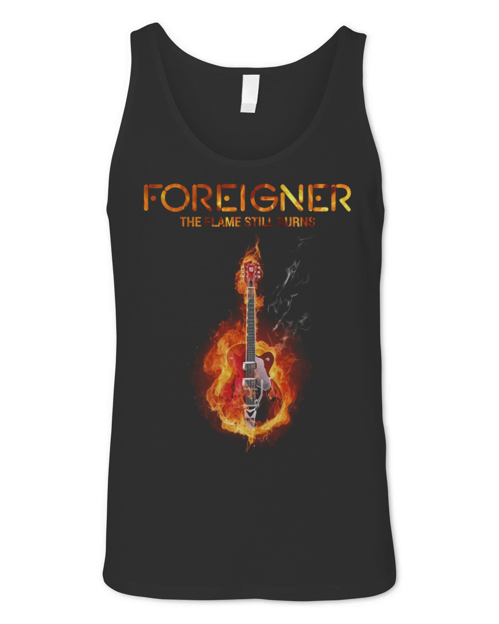 Foreigner band Tshirt Unisex Jersey Tank