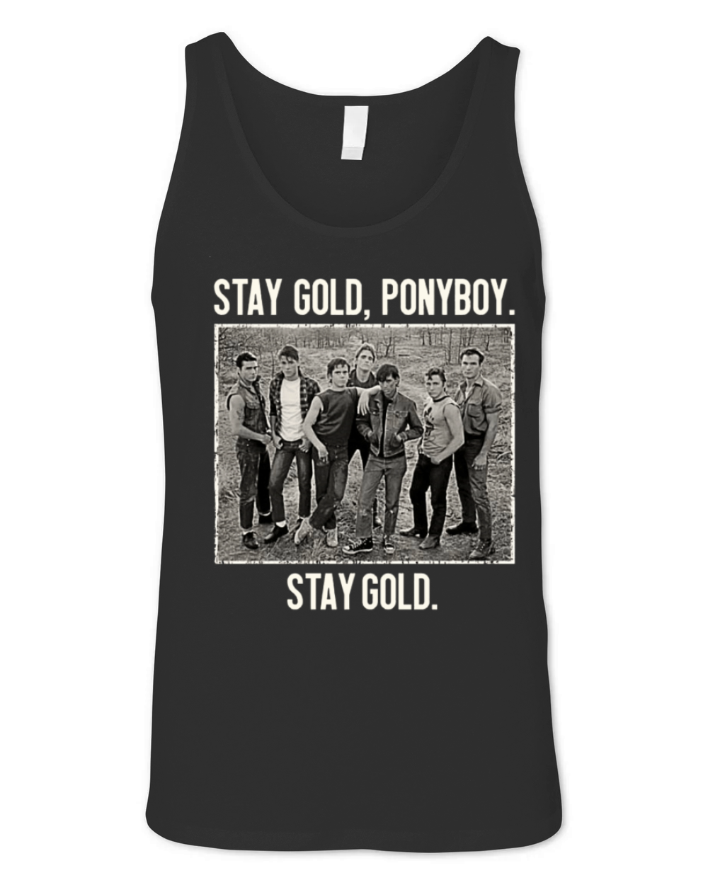 The Outsiders Stay gold ponyboy stay gold Unisex Jersey Tank
