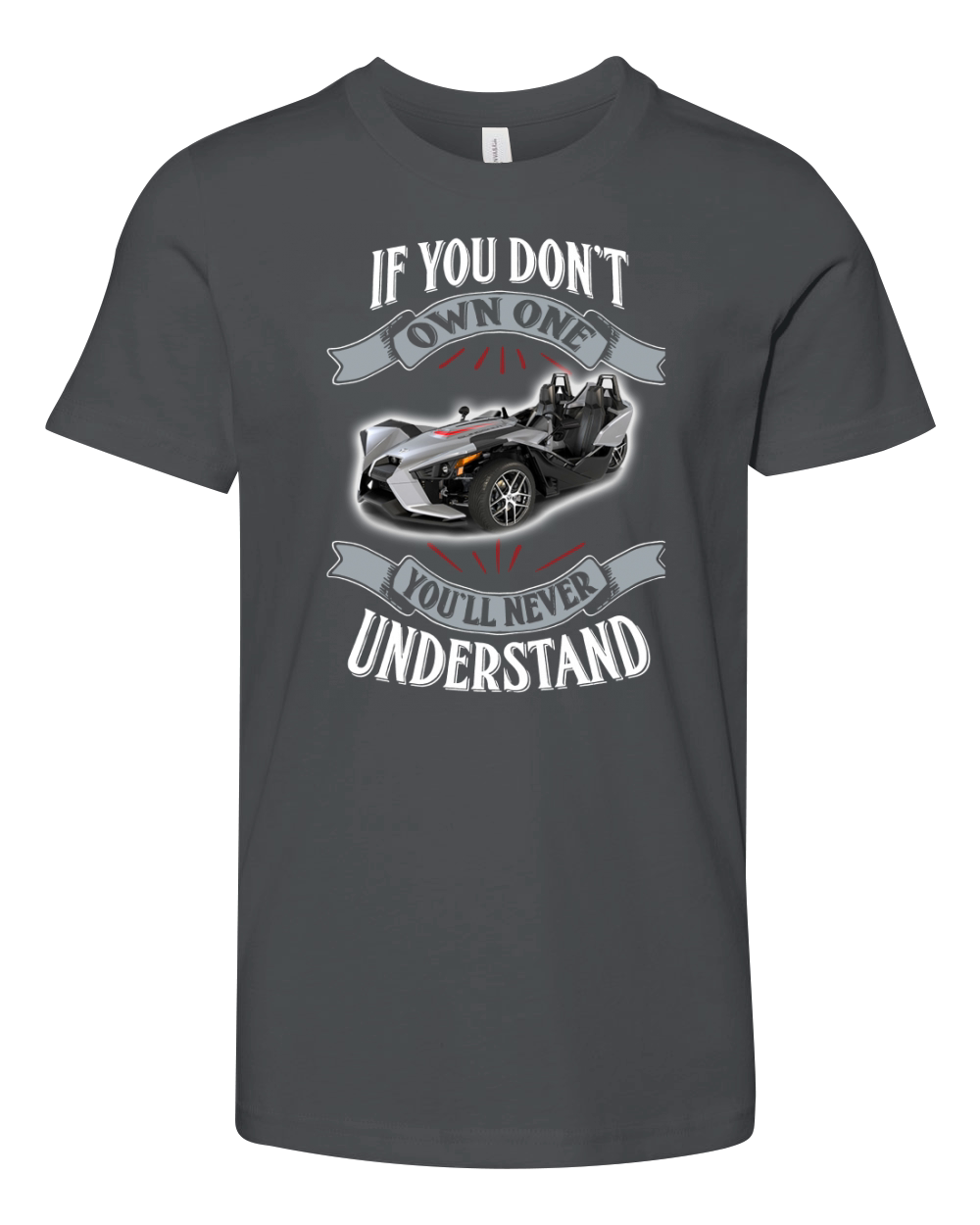 POLARIS SLINGSHOT SILVER Youth Unisex Jersey Tee